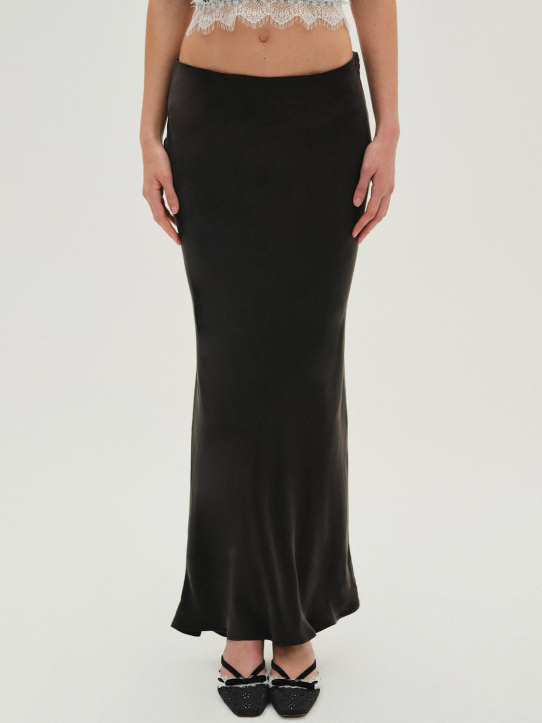 Lena Maxi Skirt Black