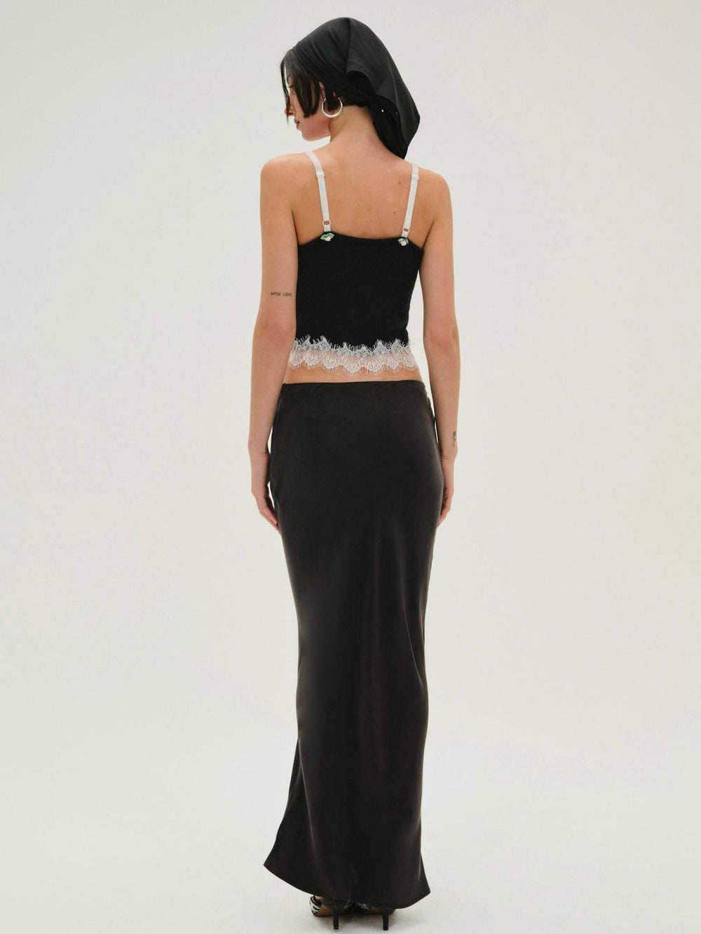 Lena Maxi Skirt Black