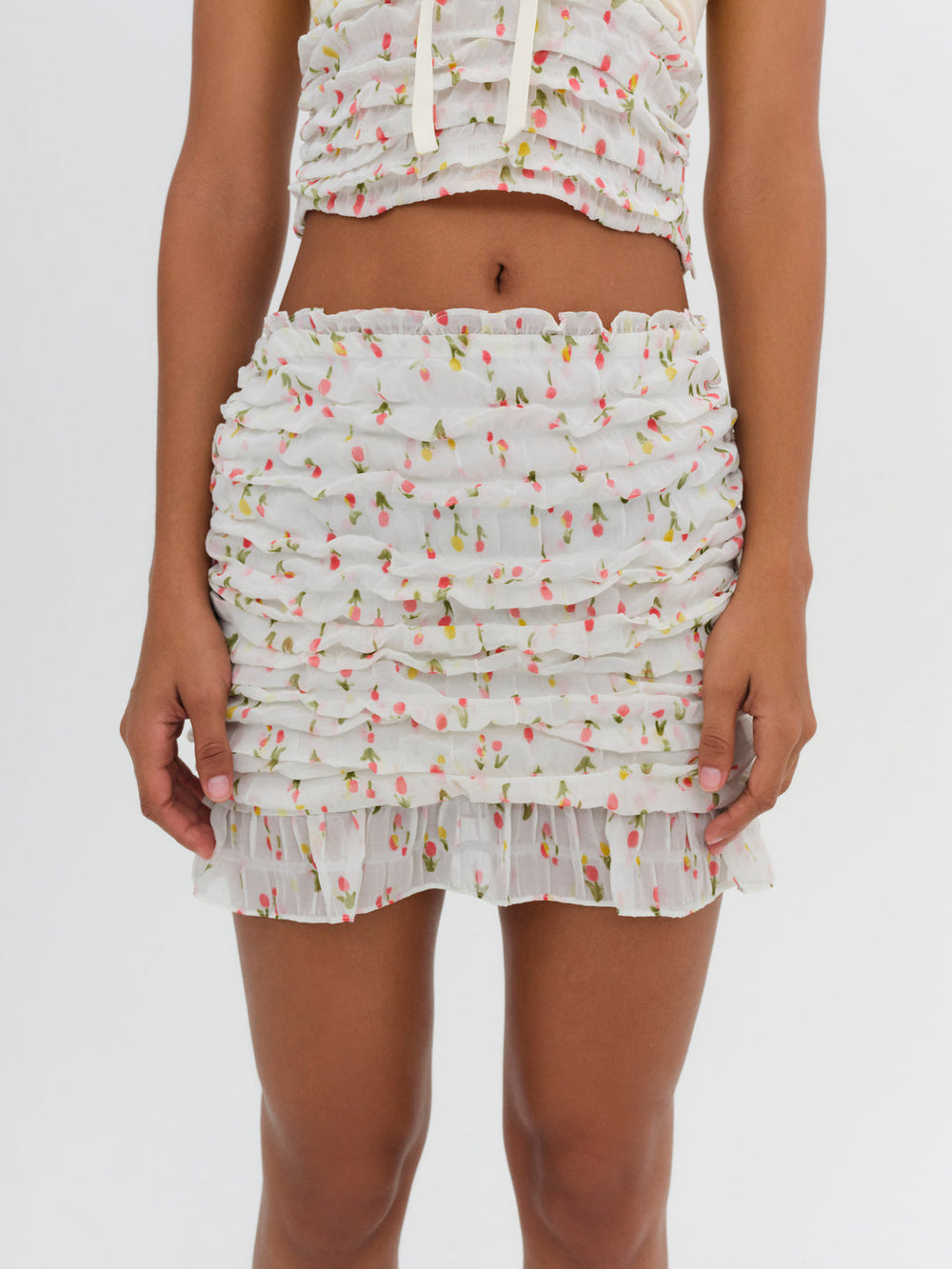 Elodie Mini Skirt Yellow