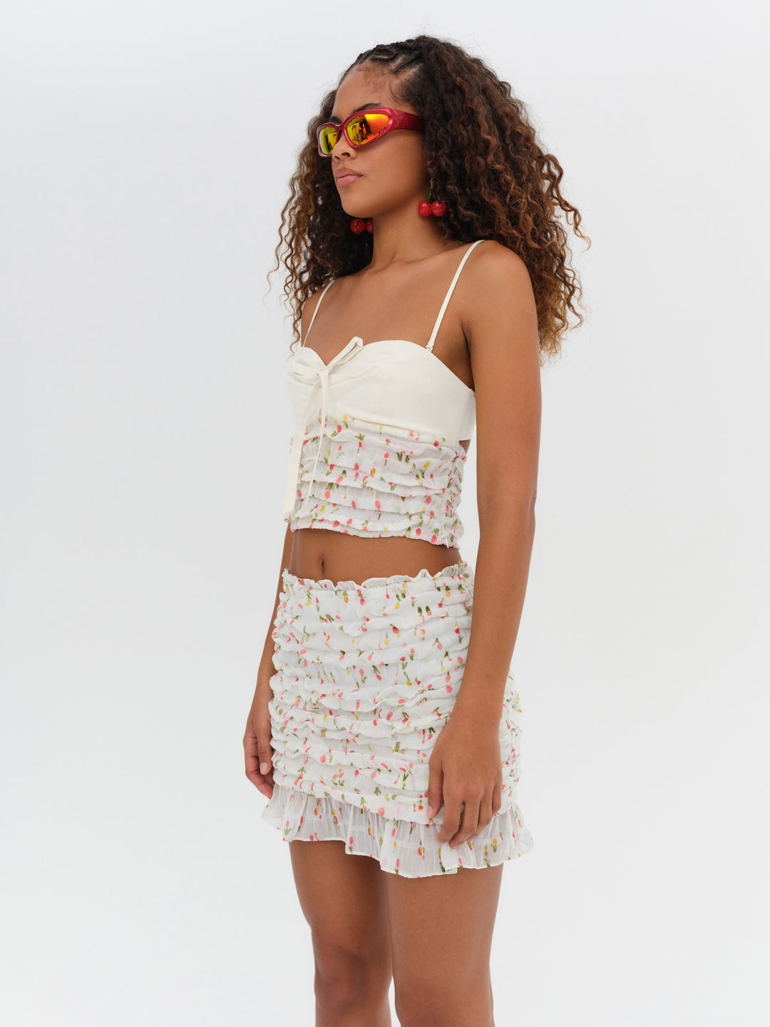 Elodie Mini Skirt Yellow