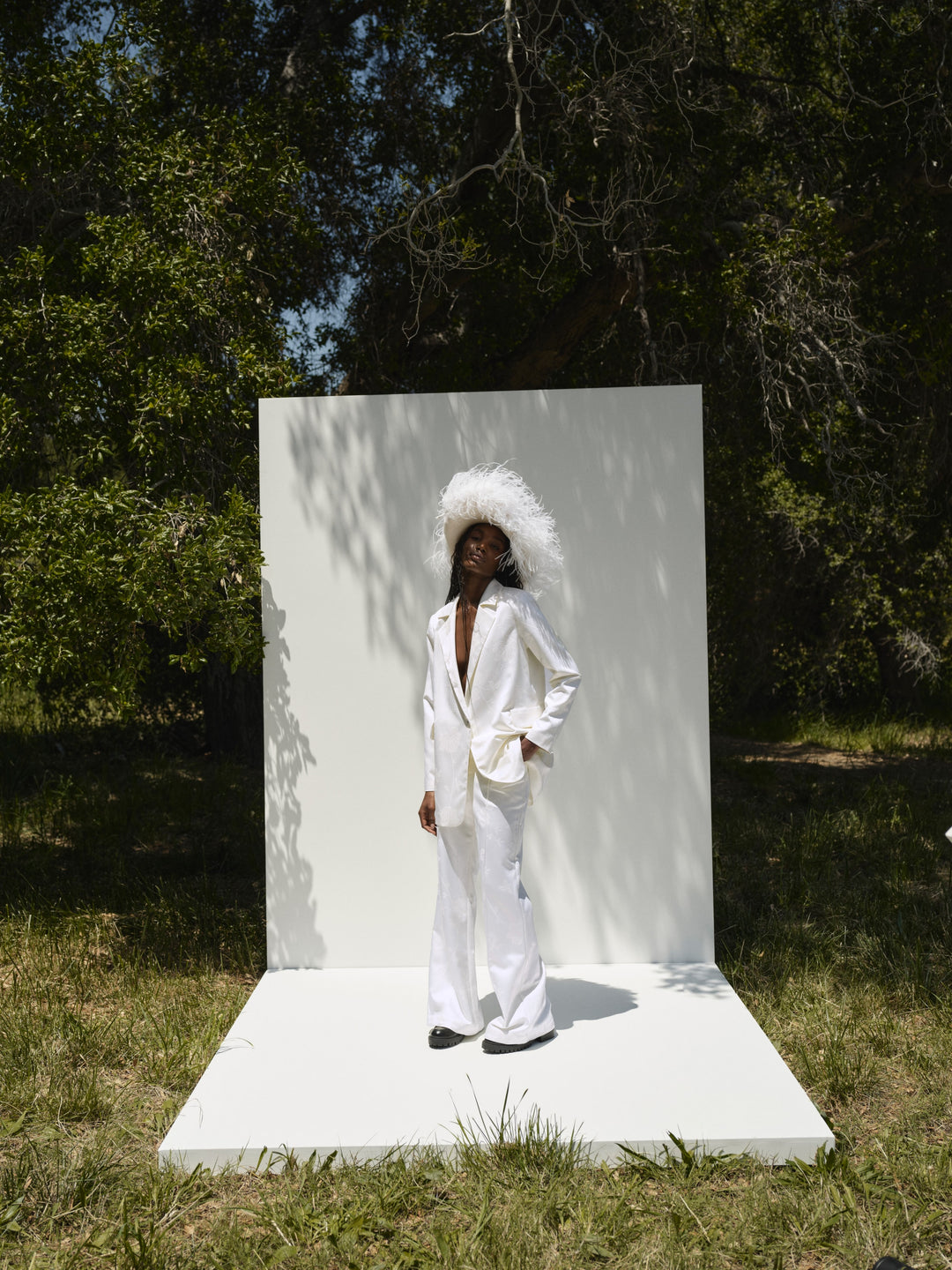 Ruth Wide-Leg Pant White