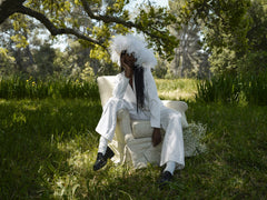 Ruth Wide-Leg Pant White