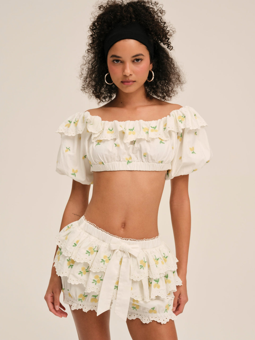 Lemon Spritz Bloomer White