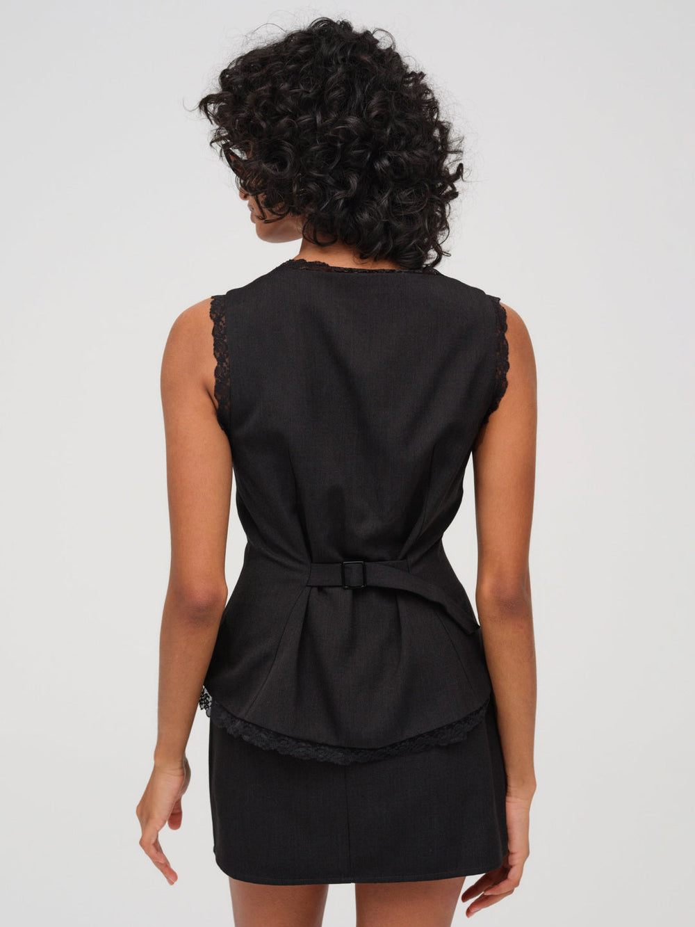 Shawna Mini Skirt Black