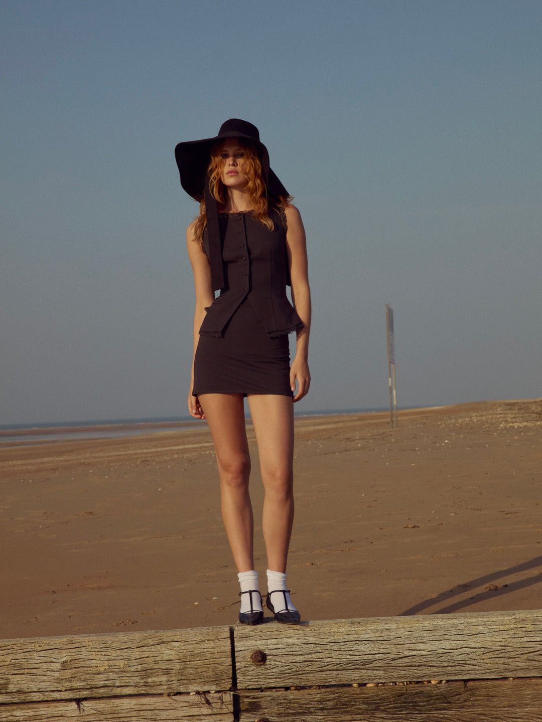 Shawna Mini Skirt Black