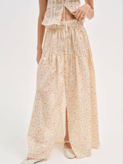 Tracy Maxi Skirt Peach