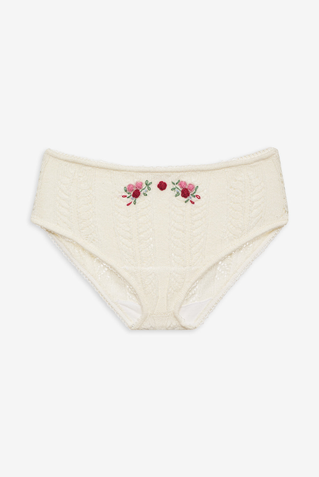 Nathalie Cheeky Panty White