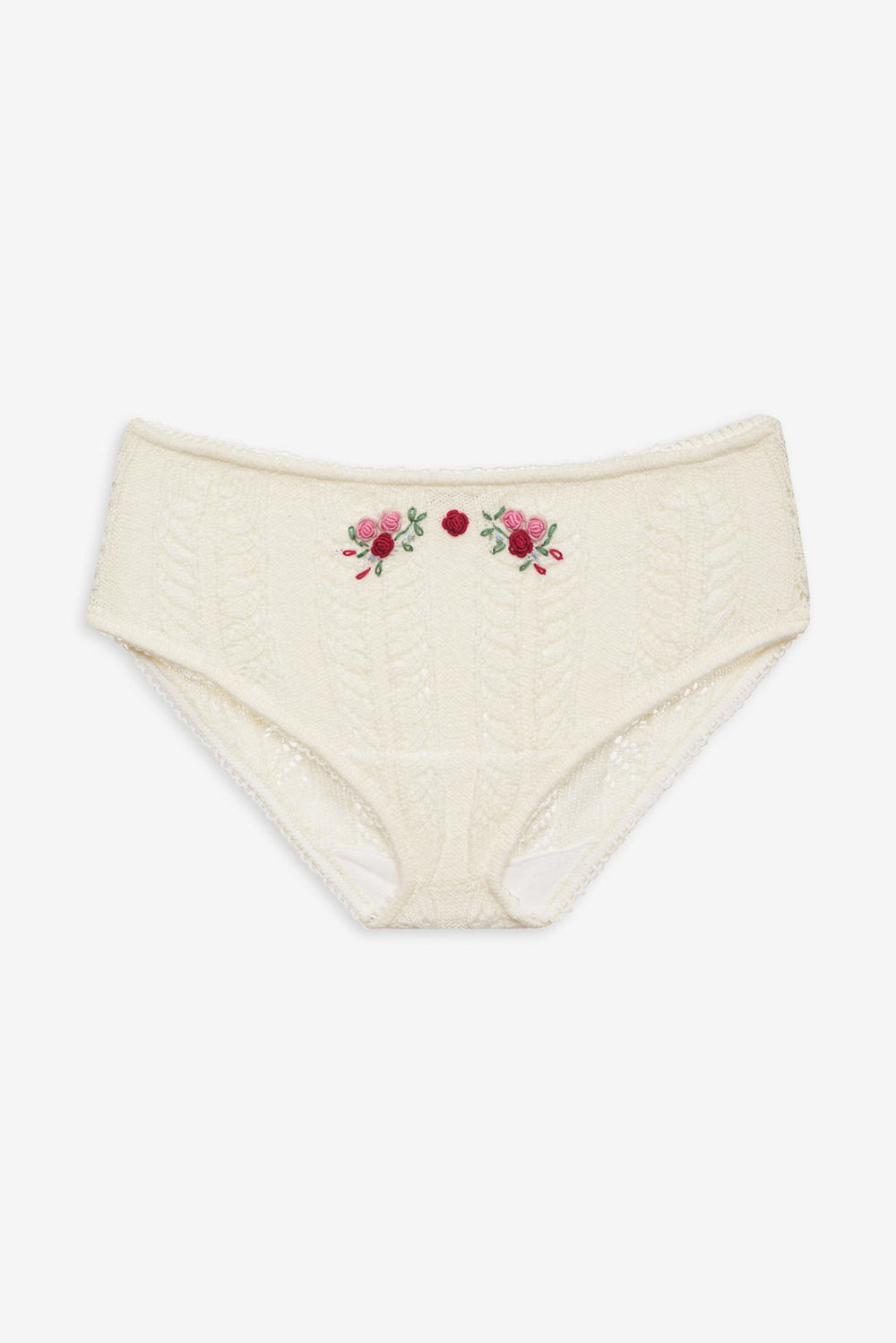 Nathalie Cheeky Panty White