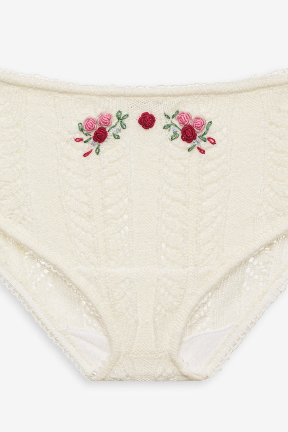 Nathalie Cheeky Panty White
