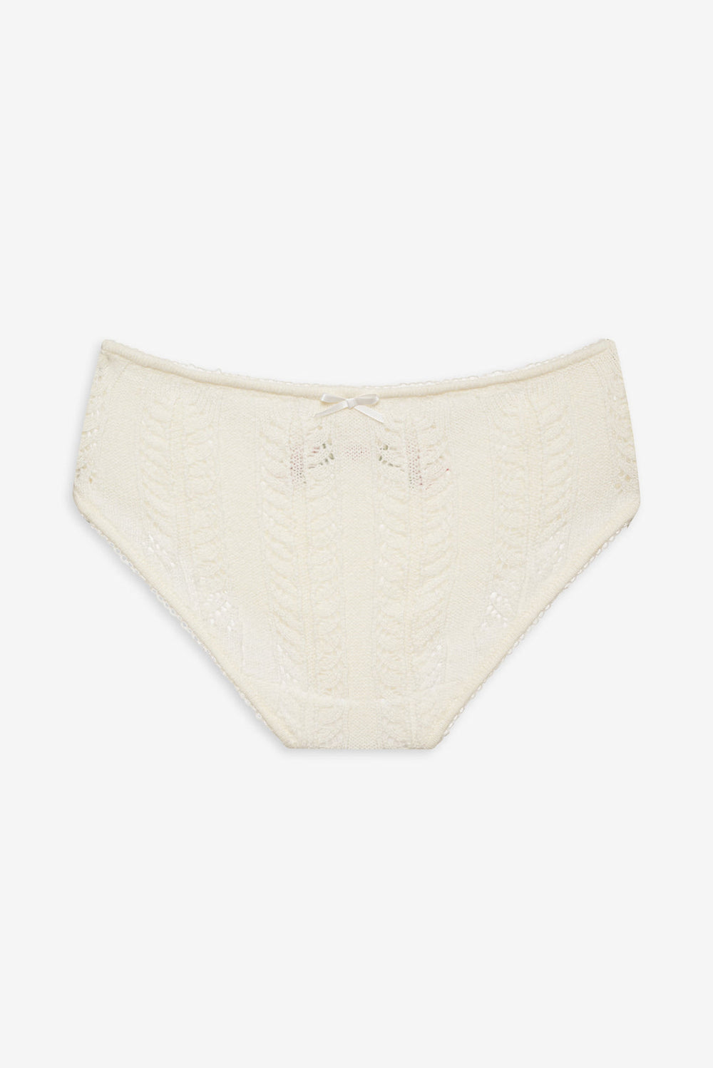 Nathalie Cheeky Panty White