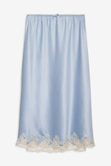Sweetheart Midi Skirt Dusty Blue