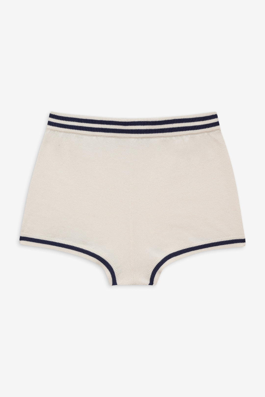 Simona Pointelle Striped Short Navy