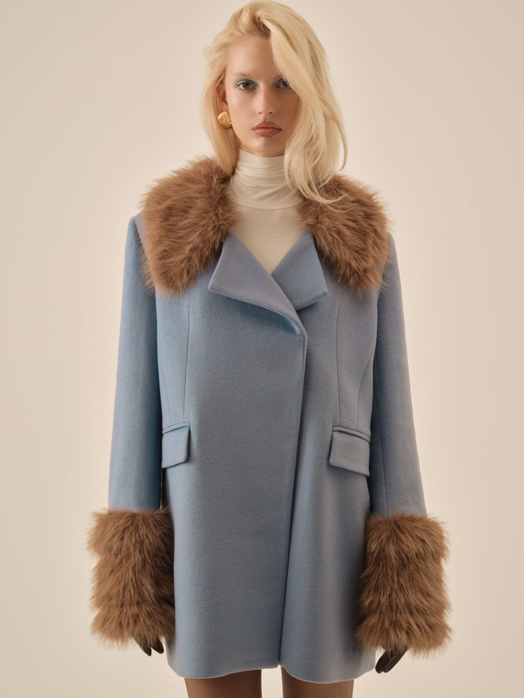 Jackie Coat Blue