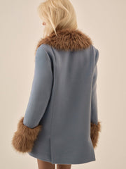Jackie Coat Blue