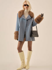 Jackie Coat Blue
