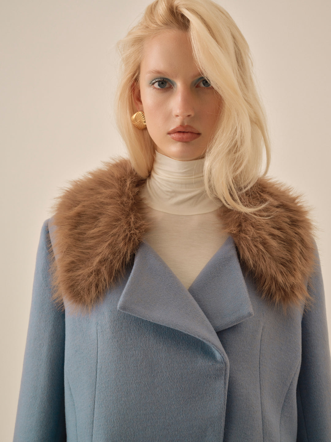 Jackie Coat Blue