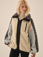 Maisie Collared Jacket Blue