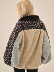 Maisie Collared Jacket Blue