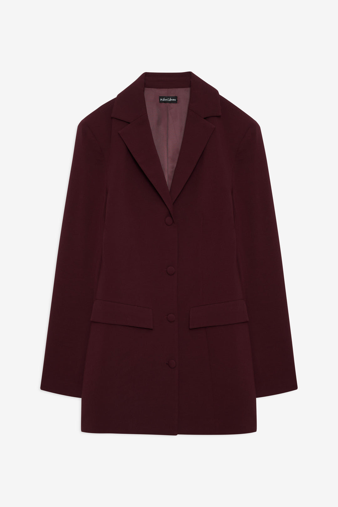 Selena Blazer Burgundy