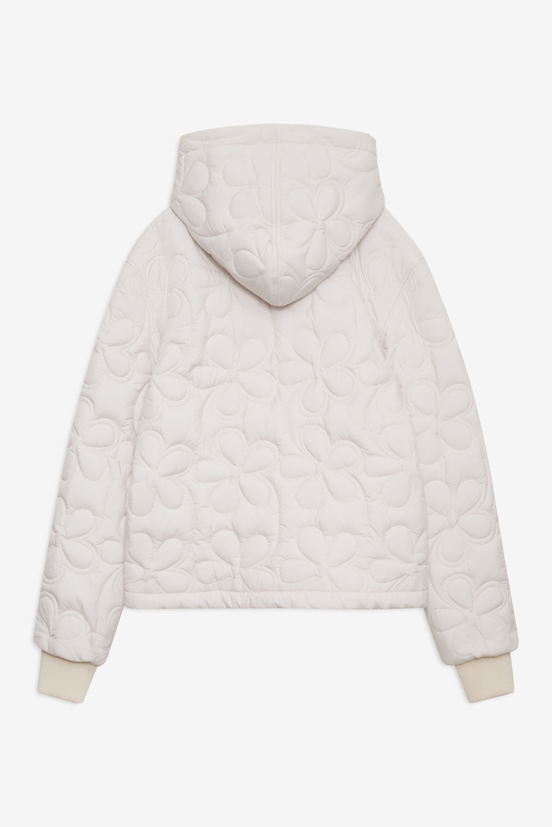 Isabel Quilted Puffer Jacket Cream
