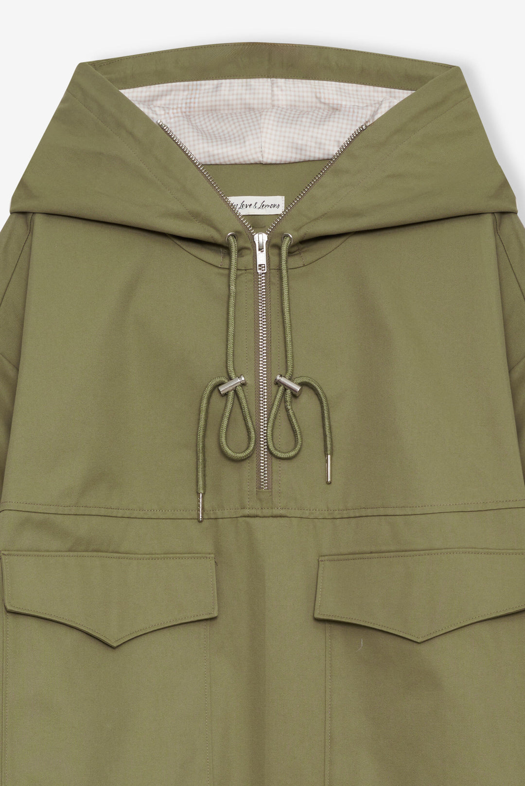 Alessia Pullover Jacket Green