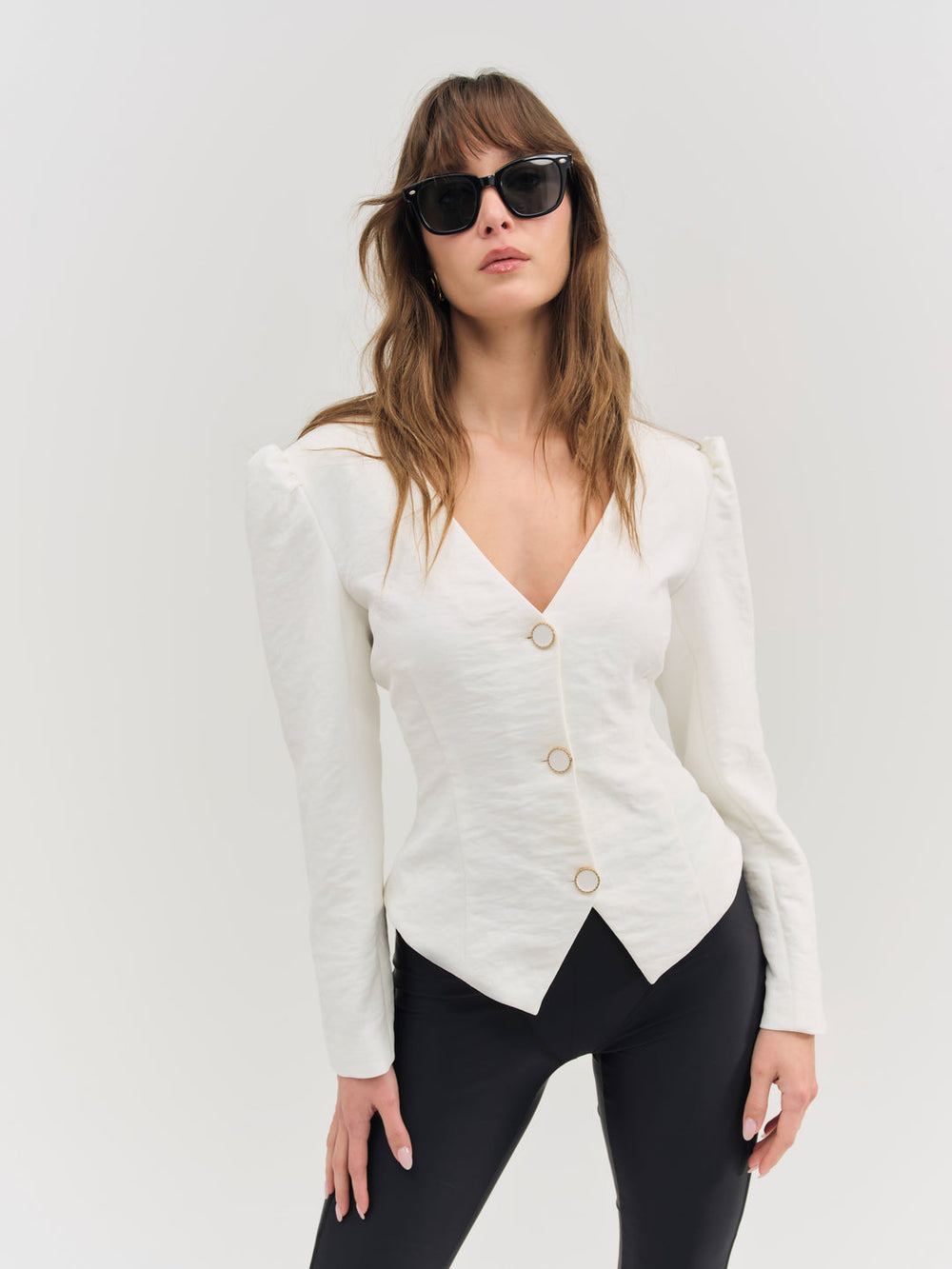 Kristen Blazer Cream