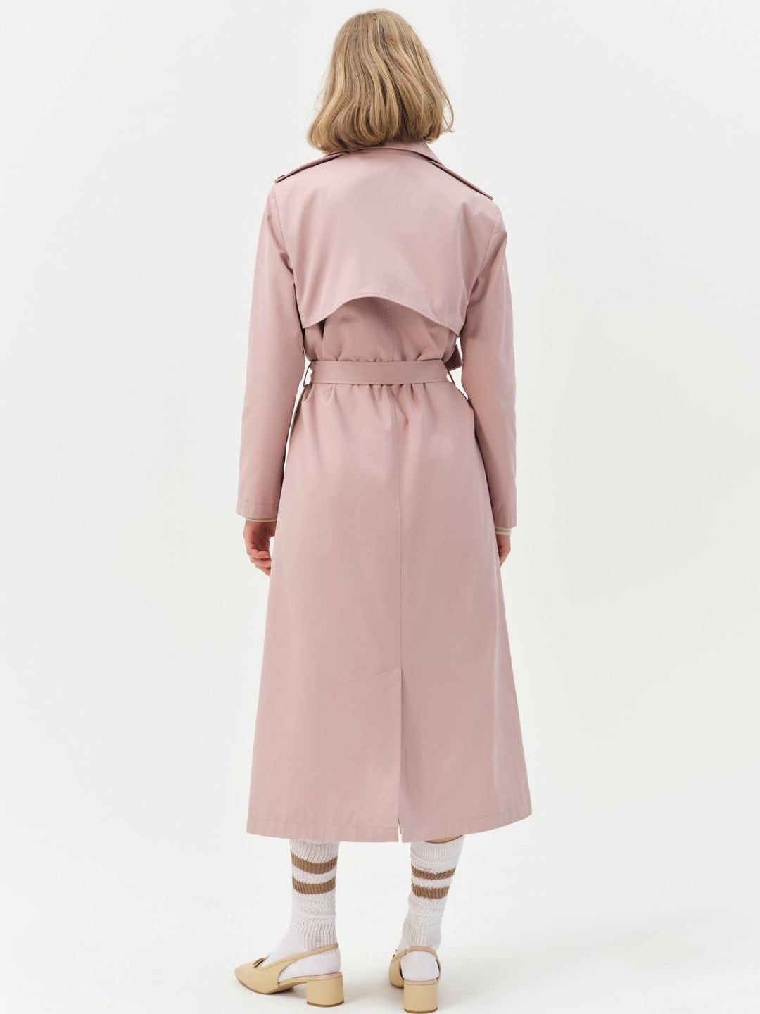 Reese Trench Coat Mauve