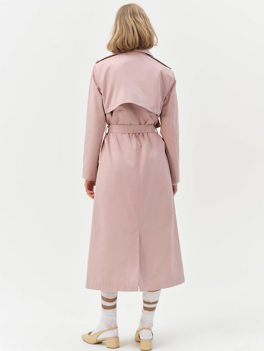Reese Trench Coat Mauve