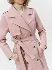 Reese Trench Coat Mauve