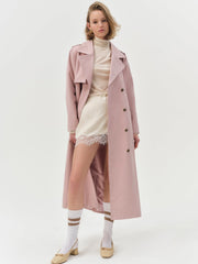 Reese Trench Coat Mauve