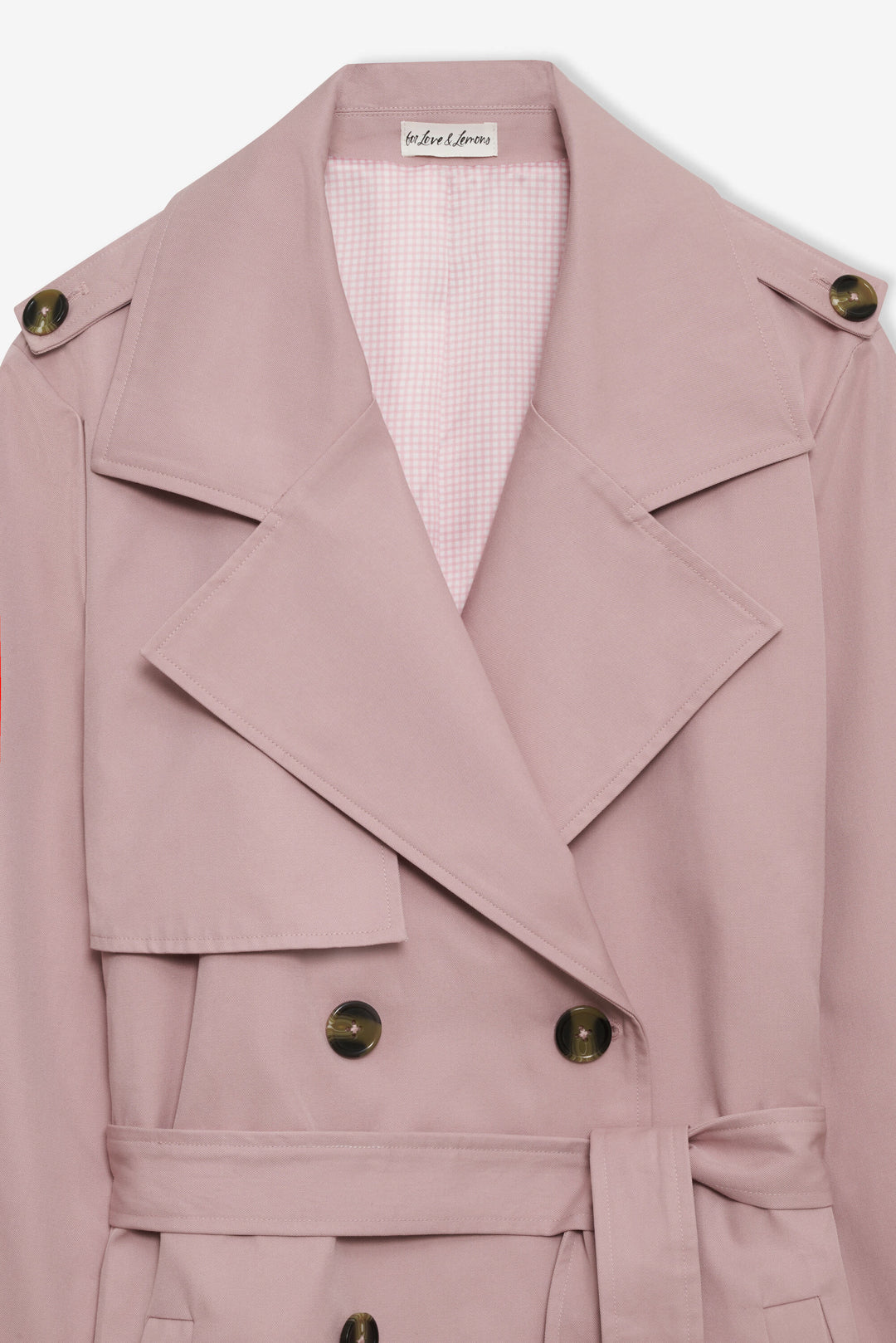 Reese Trench Coat Mauve
