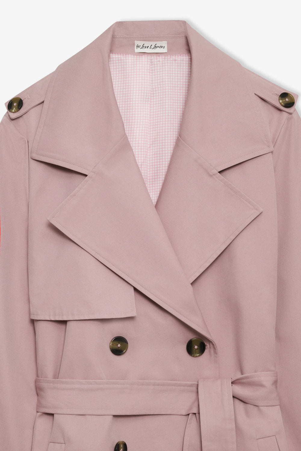 Reese Trench Coat Mauve