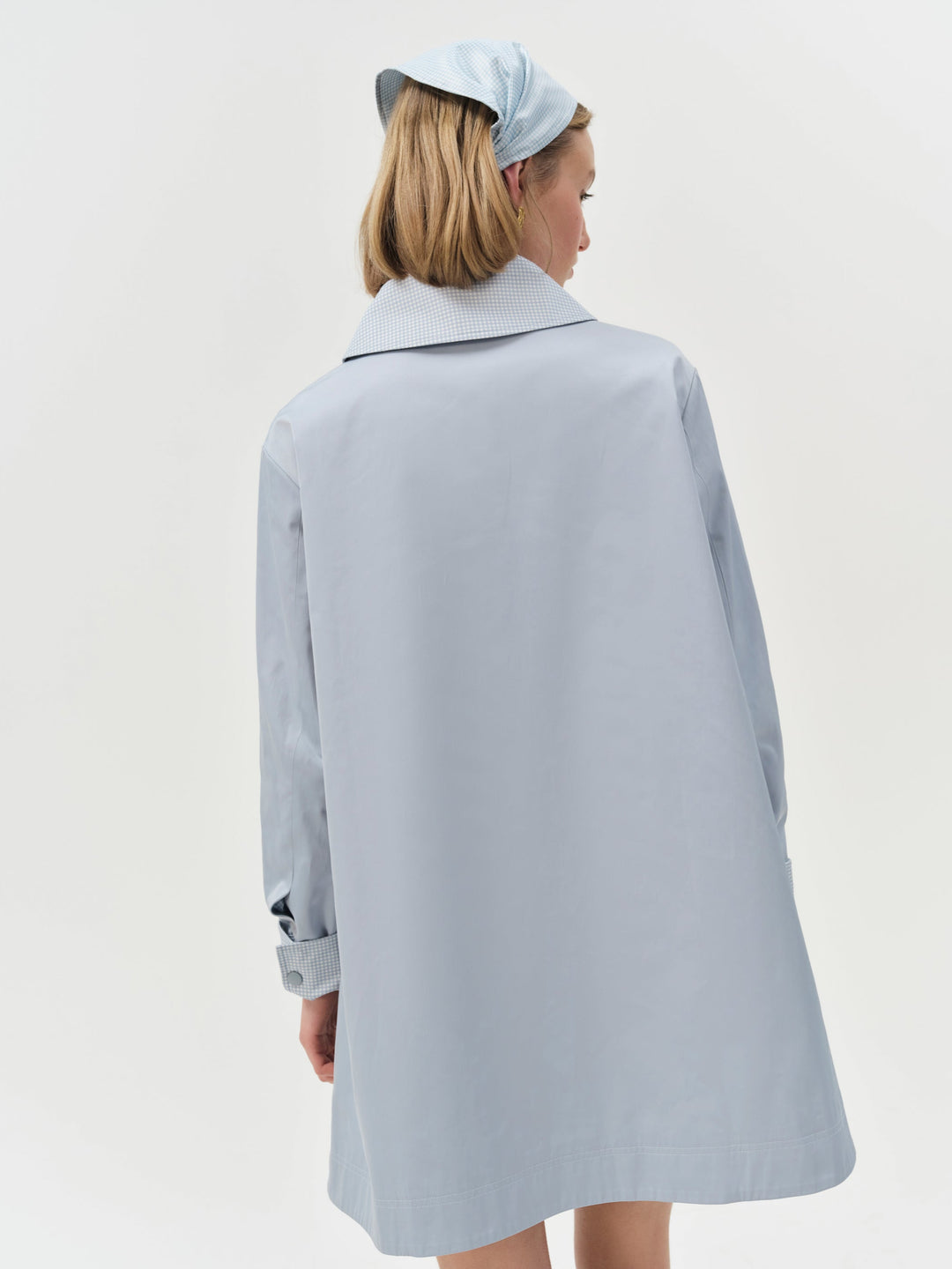 Leslie Button-Up Jacket Blue