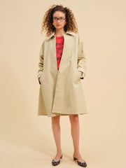Gabardine Trench Coat CAMEL