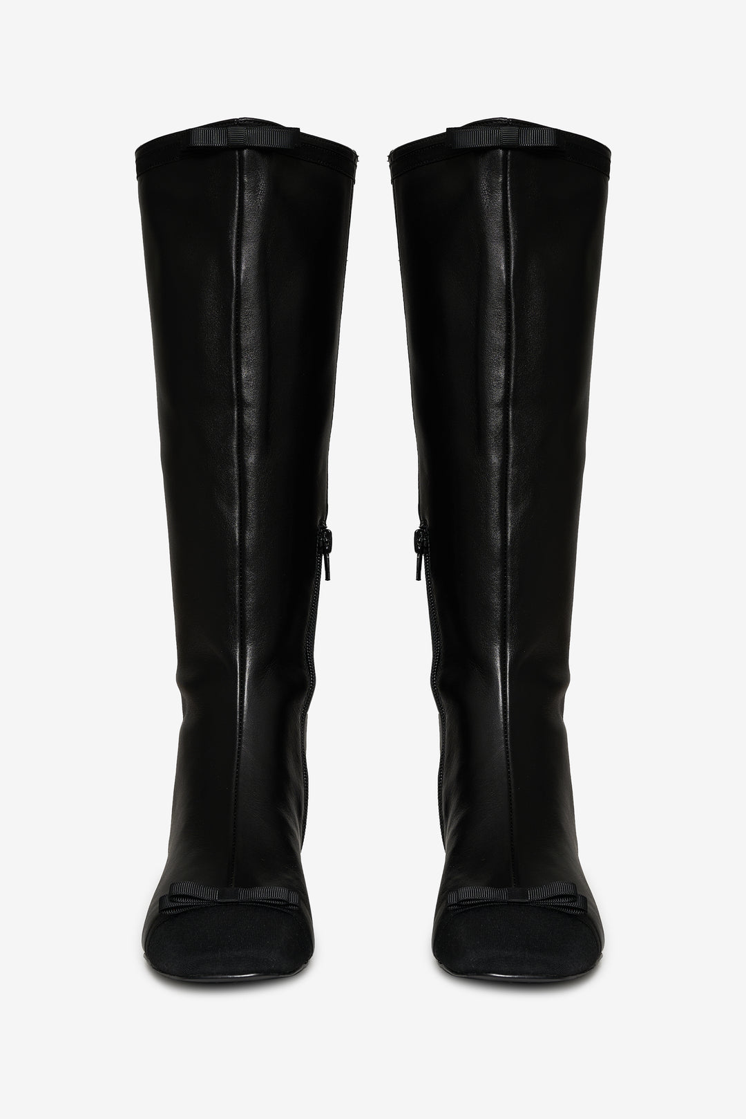 Claudine Cap Toe Boot Black