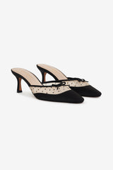 Lili Mule Heel Black