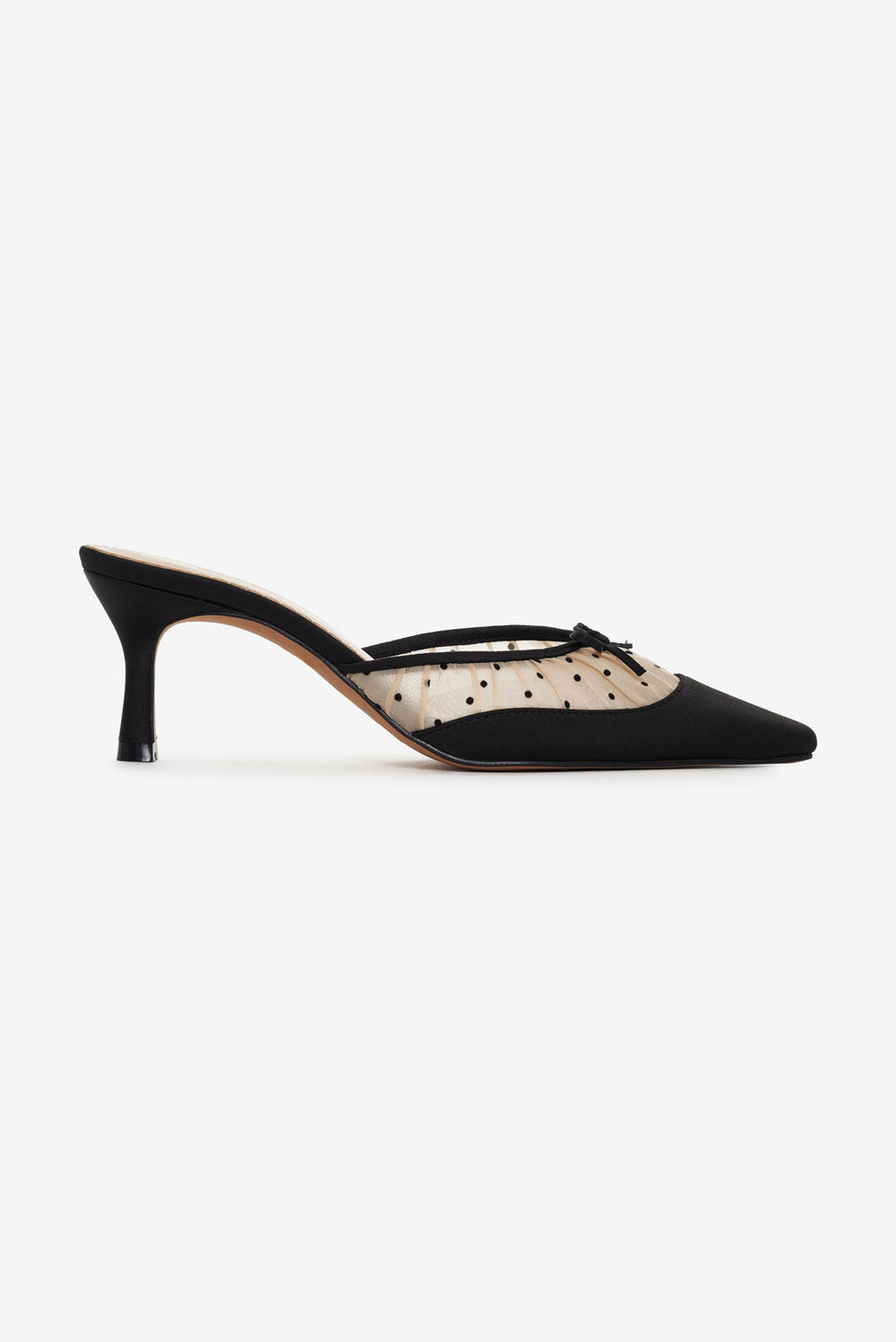 Lili Mule Heel Black