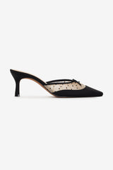 Lili Mule Heel Black