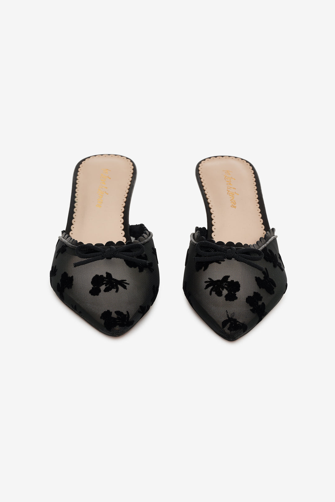 Sylvie Mule Heel Black