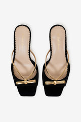 Grace Mule Heel Black