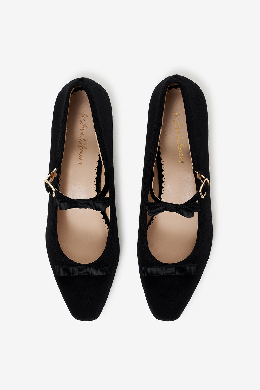 Lucia Velvet Mary Jane Black