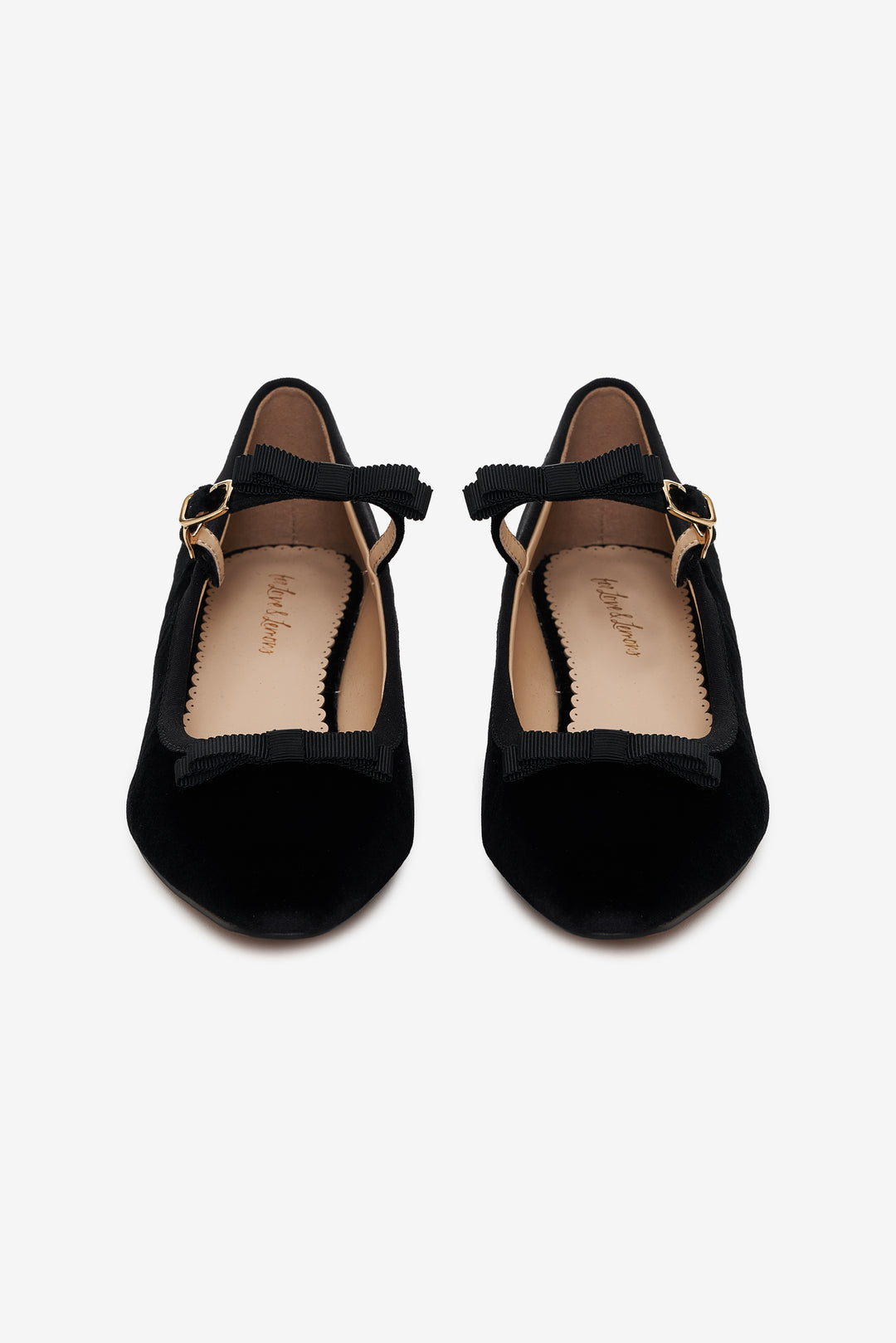 Lucia Velvet Mary Jane Black