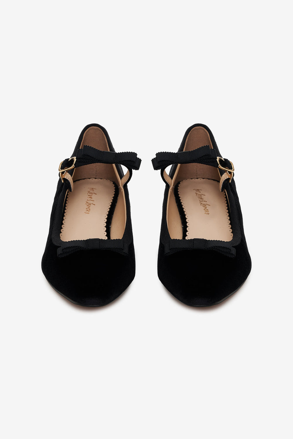 Lucia Velvet Mary Jane Black