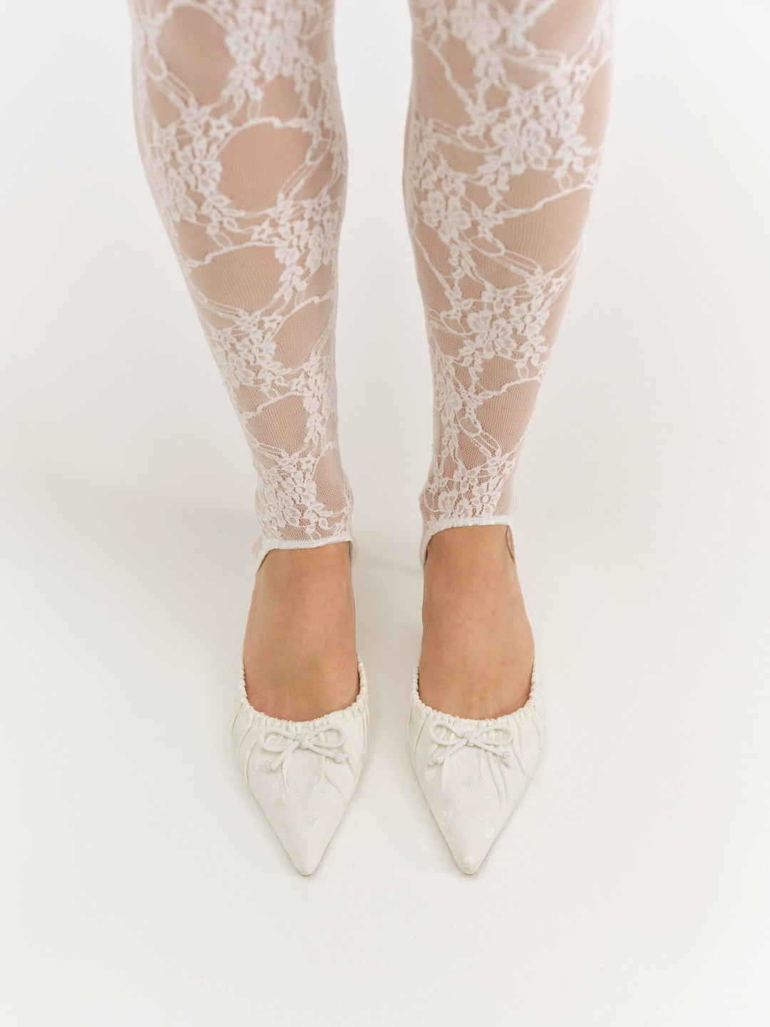 Colette Mule Heel Cream