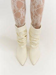 Verbana Slouch Boot Cream