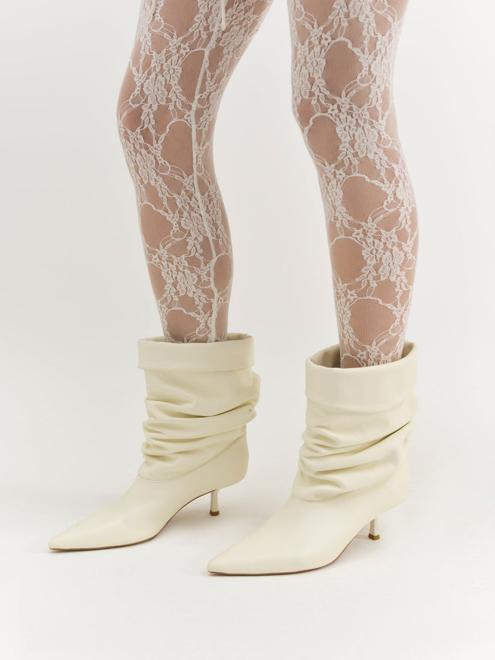 Verbana Slouch Boot Cream