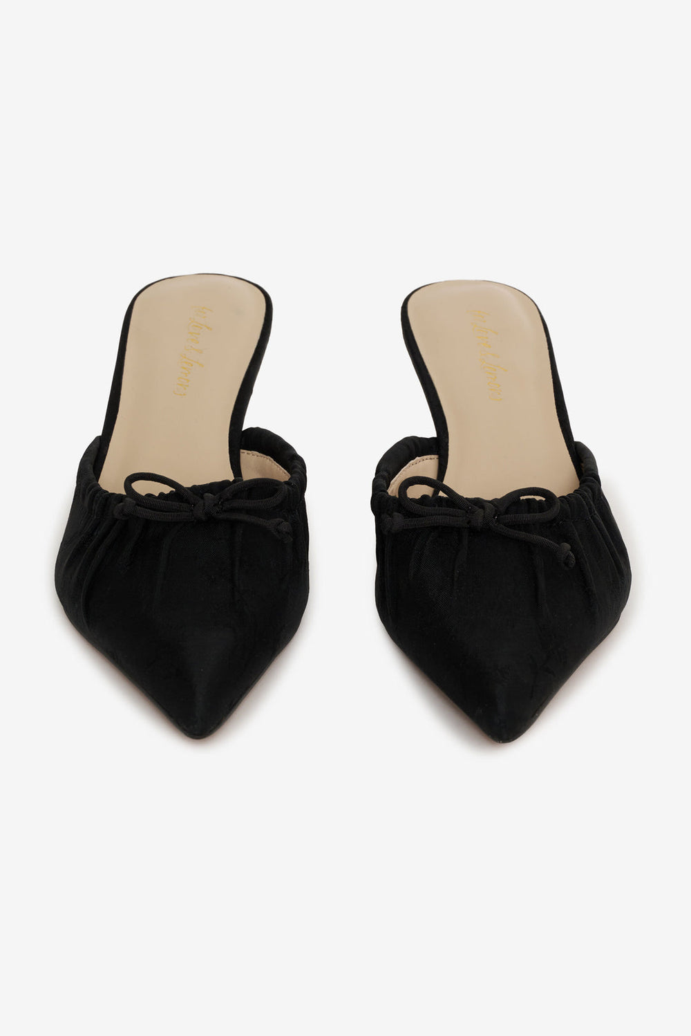 Colette Mule Heel Black