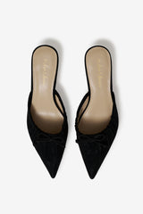 Colette Mule Heel Black