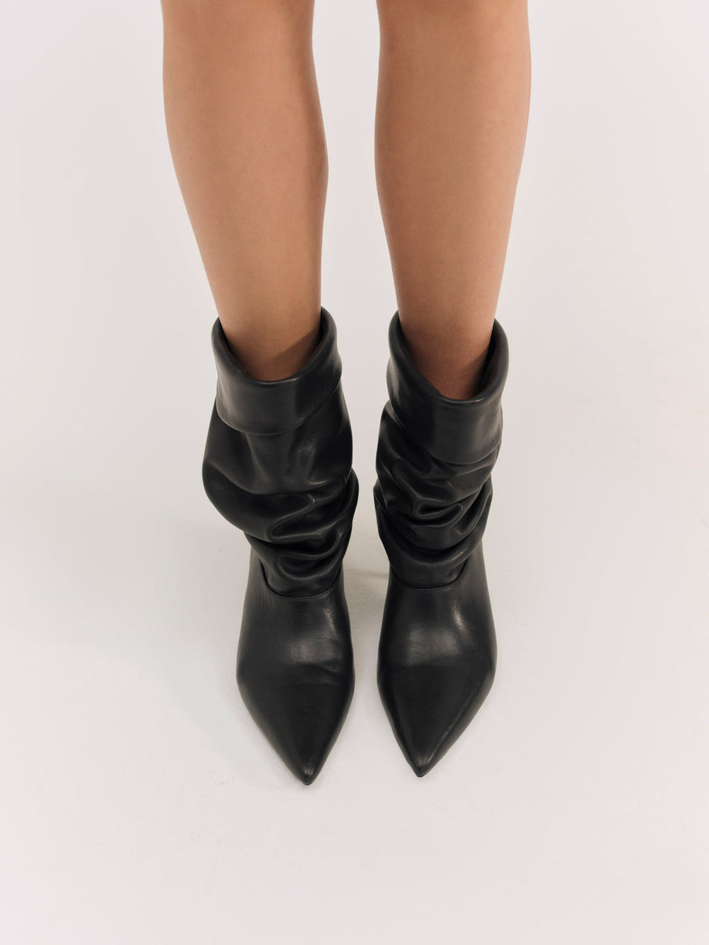 Verbana Slouch Boot Black