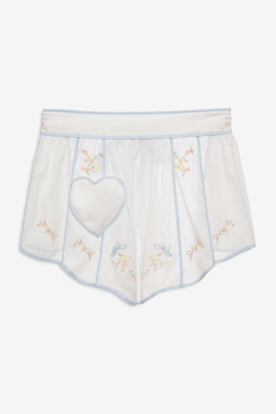 Baby Bows Apron White
